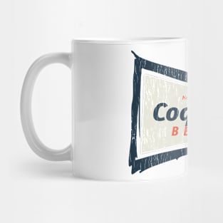 Coquina Beach, NC Summertime Vacationing Bowtie Sign Mug